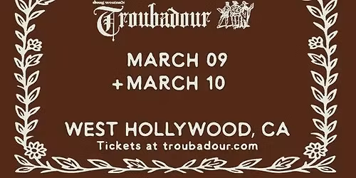 Jonah Kagen at Troubadour