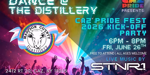Caz Pride Weekend Kick-Off!