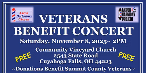 6th Annual Veterans Benefit Concert
