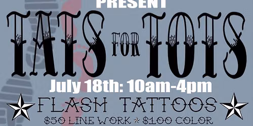 Guerrilla Ink & St. Judes Runs Tats for Tots