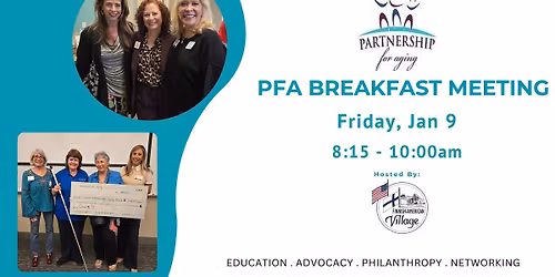Partnership For Aging Breakfast Meeting