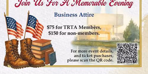 Boots and Books honoring our veterans and educators 