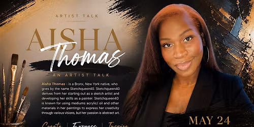 Artists Talk  at Christian Jacobs Salon Suites