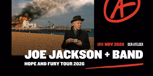 Joe Jackson + Band I Hope And Fury Tour 2026 I Luxembourg