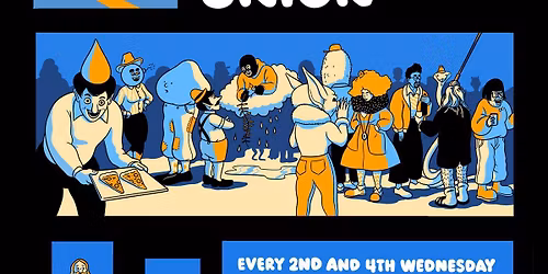 Emmett Montgomery and Brett Hamil Present: Joketellers Union  Juno Men and Beacon Hill News with Dan Hurwitz