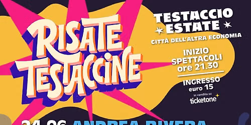 RISATE TESTACCINE @ Testaccio Estate