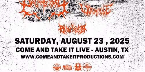 VULVODYNIA: Mangled & Maimed North America Tour - Austin, TX