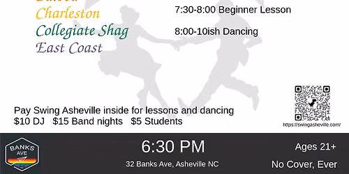 :: SWING ASHEVILLE :: Weekly Dance