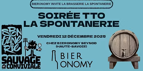 Soir\u00e9e TTO La Spontanerie \u201cWilde Leeuw\u201d @Bieronomy Seynod