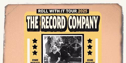 The Record Company at Rams Head On Stage