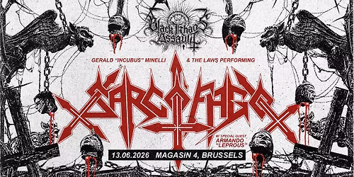 Black Khaos Assault 2026.7 - Akt 53 - Magasin4,13\/06\/26 \/ SARCOFAGO + SABATHAN + ABYSMAL LORD & MORE