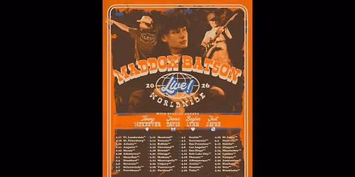 Maddox Batson Amsterdam Tickets