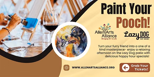 Paint Your Pooch!- Painting Experience