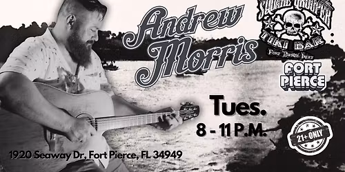 Andrew Morris Live for a Solo Unplugged Night @ Ft. Pierce Square Grouper