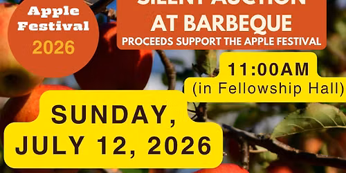 Silent Auction at FMC Barbeque