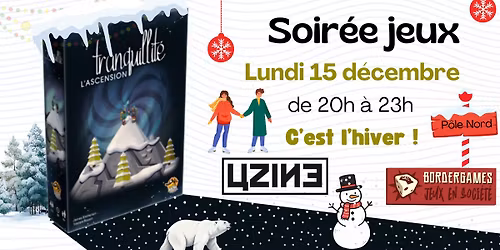 Soir\u00e9e jeux - C'est l'hiver !