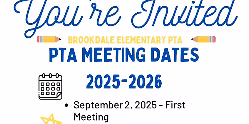 PTA Meeting + Board Elections