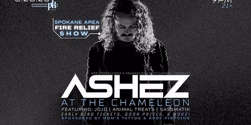 Ashez Spokane Fire Relief Benefit Show @ The Chameleon 8\/28\/26