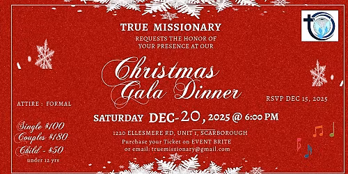 Christmas Gala Dinner