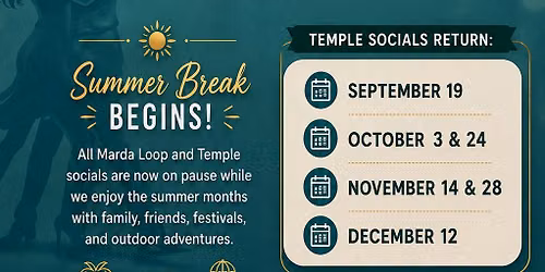 \ud83d\udc83\ud83d\udd7a Summer Break \u2014 We Return September 17 & 19! \ud83d\udc83\ud83d\udd7a