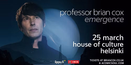 Professor Brian Cox - Emergence World Tour 2026