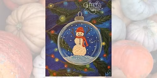 Ornament Paint Class - Nov 19, 6:30- 8:30pm