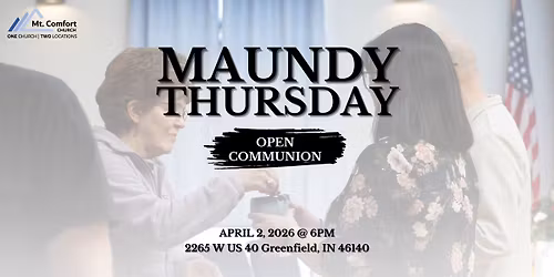Maundy Thursday