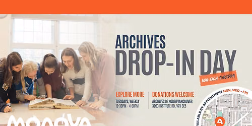 Archives Drop-in Day \u2013 Tuesdays, Weekly
