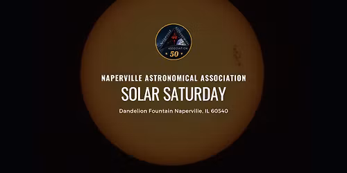 Solar Saturday - Free, safe views of our sun