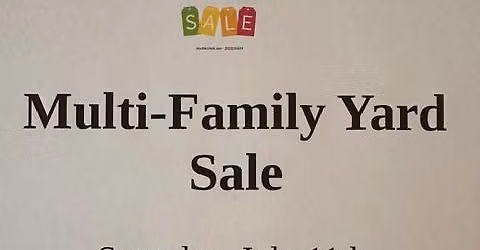 Multi-Family Yard Sale