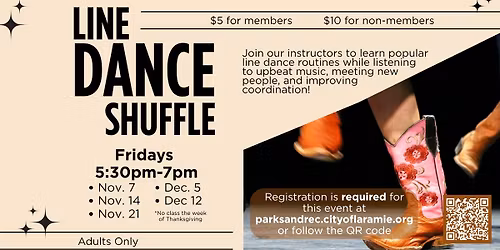 Line Dance Shuffle Specialty Class