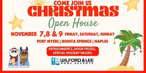 Christmas Open House Weekend