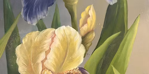 Oil Painting w\/ Pat Smelkoff: Iris (Class limited to 4 participants) Register Today!
