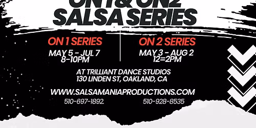 TURN UP the HEAT Spring Salsa Series starts On2 5\/3 & On1 5\/5!!! Save your SPOT TODAY!