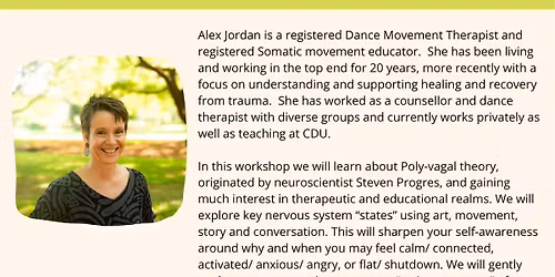 Adult Education: Polyvagal Theory, Self Care and Supporting Others with Alex Jordan