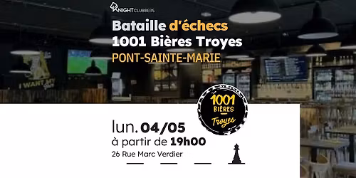 Rencontre d'\u00e9checs - Pont-Sainte-Marie - 1001 Bi\u00e8res Troyes