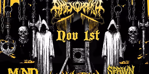 Day of the Dead w\/ Depths of Baciu, Amenorrhea, Mind Virus, & more at Punk Rock Pizza