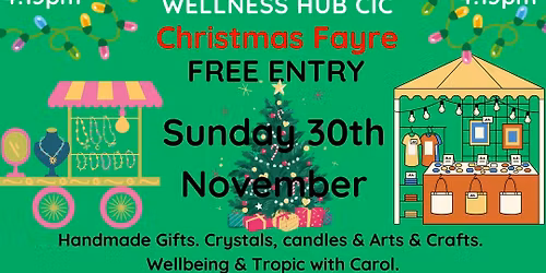 Christmas Festive Event at Greetland Wellness Hub CIC