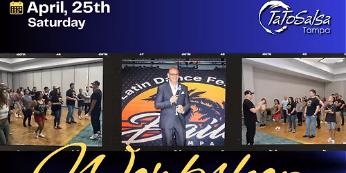 TaToSalsa: Dance Musicality Workshops with Mario B (NJ) Sat, April 25th