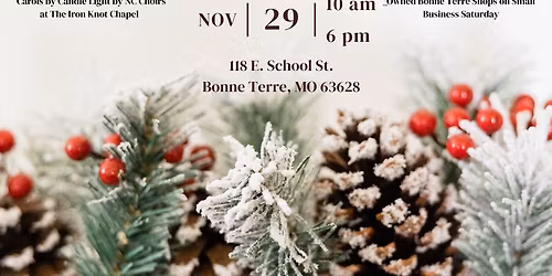 Bonne Terre Hometown Christmas Market - Third Annual