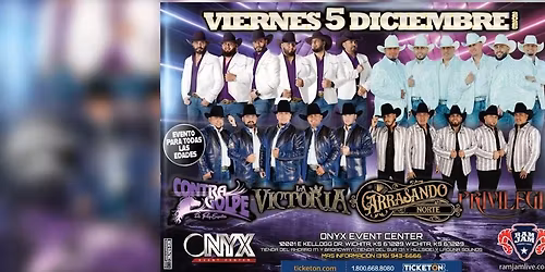 CONTRA GOLPE, LA VICTORIA, ARRASANDO NORTE & PRIVILEGIO