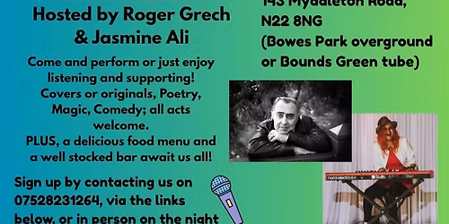 Open Mic at Mum's Bistro FREE ENTRY!