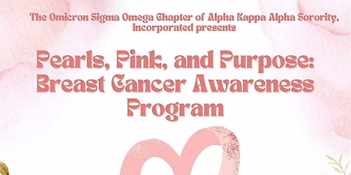 Pearls, Pink, and Purpose: Breast Cancer Awareness Program