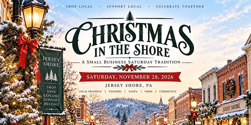 Christmas in the Shore | A Small Business Saturday Tradition \ud83c\udf84\u2728