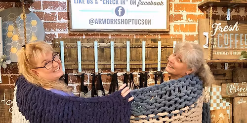 Terrific Tuesday Chunky Knit Blanket Workshop!