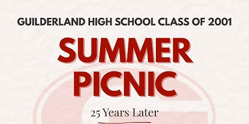 GHS Class of 2001 25th Reunion