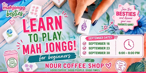 Mah Jongg for Beginners FULL - NOUR Coffee Shop