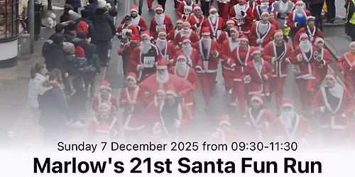 Marlow\u2019s 21st Santa Fun Run - FoSP Team