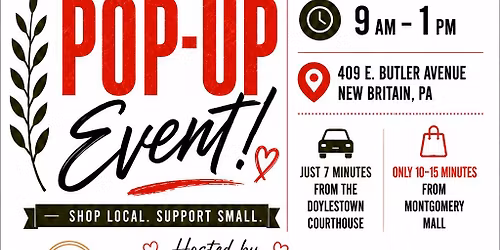 Butler Square Pop-Up Event - Shop Local - Support Small Business