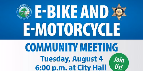 E-Bike and E-Motorcycle Community Meeting